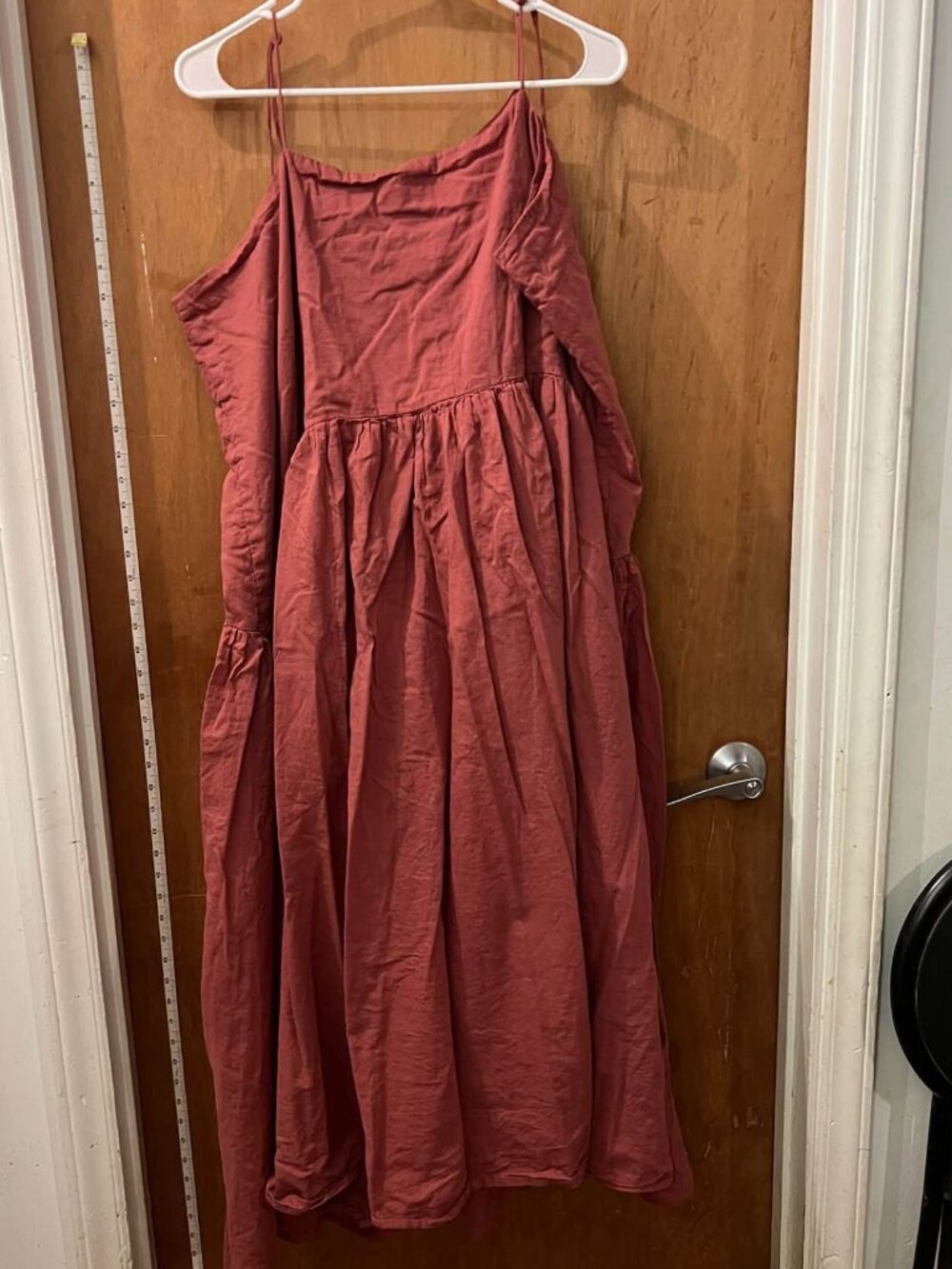 Size 22 - Asos - Mauve Sleeveless Dress w/Full Skirt